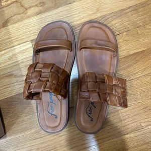 Free People Winding River Sandal - Sienna - Size 38